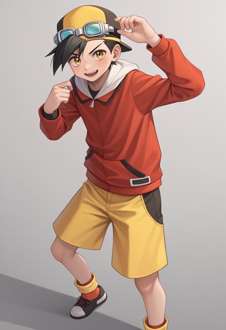 Ethan / Gold (Pokemon) Multiple Outfits / (Pony)