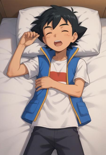 Ash Ketchum - Pokemon Journeys - Pony + Illustrious