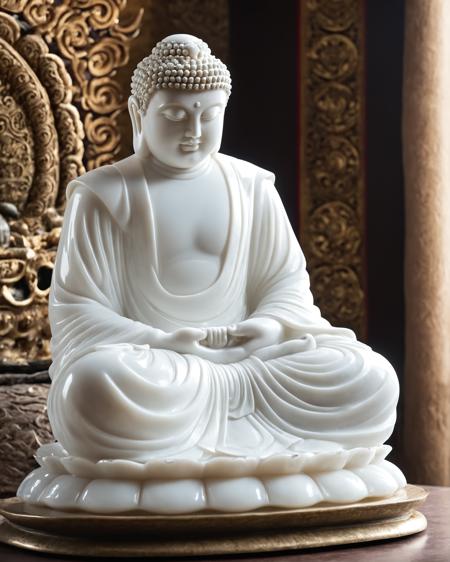 China Style Buddha Statue LoRA