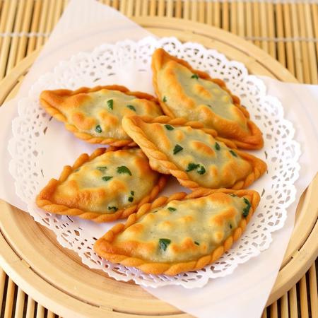 Flux-韭菜盒子-Fried Chinese Leek Dumplings