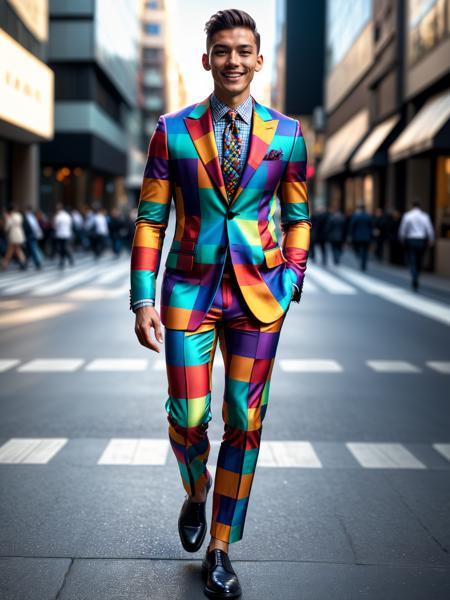 Colorful Checkers FLUX, SDXL