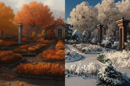 Split Image Composition Workflow