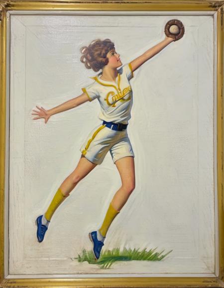 1930's Pin up - Enoch Bolles Style - SDXL 1.0