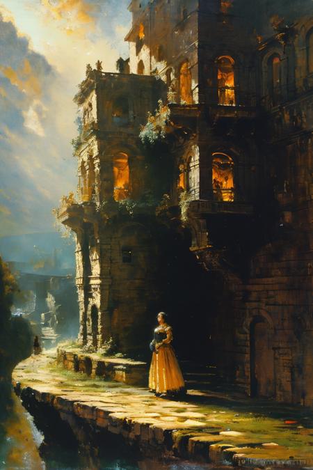 style of Carl Spitzweg 299