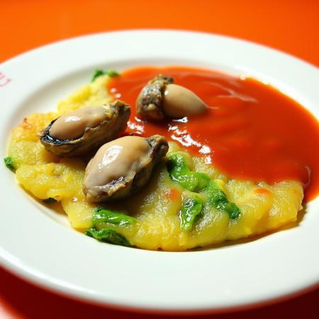 Oyster Omelette (蚵仔煎)