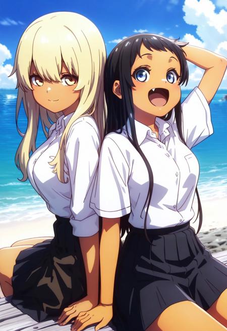 Okitsura: Fell in Love with an Okinawan Girl, but I Just Wish I Know What She's Saying (Series Style) [Illustrious]