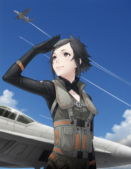 Kei Nagase ケイ・ナガセ / Ace Combat: Ikaros in the Sky (Illustrious)版本v1.0 (ID: 1101012)