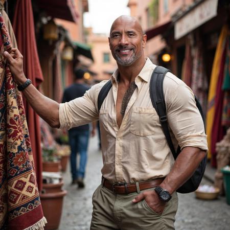 Dwayne Johnson aka The Rock FLUX Dev LoRA Model for Educational and Research Purposes - Full Tutorial