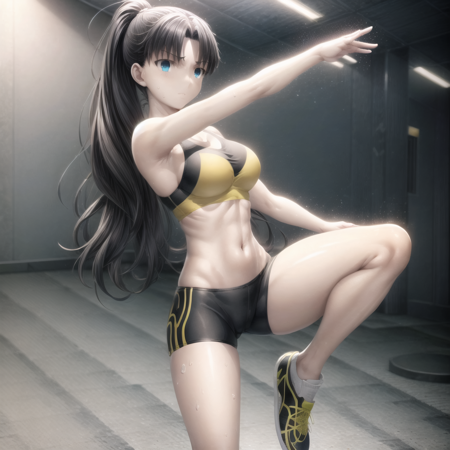 Rin tohsaka  LORA and(Pony)  from fate stay night visual novel
