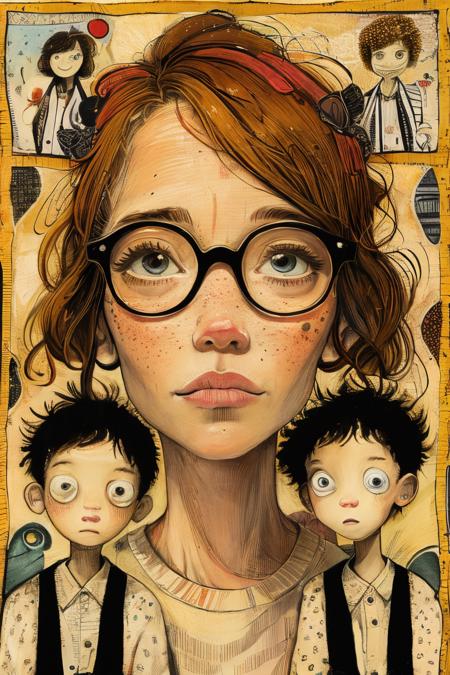 style of Lynda Barry 175