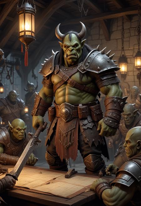 Dynamic Wildcard - orc soldier unleashed