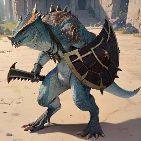 Saurus Warrior | Lizardmen (Total War Warhammer)