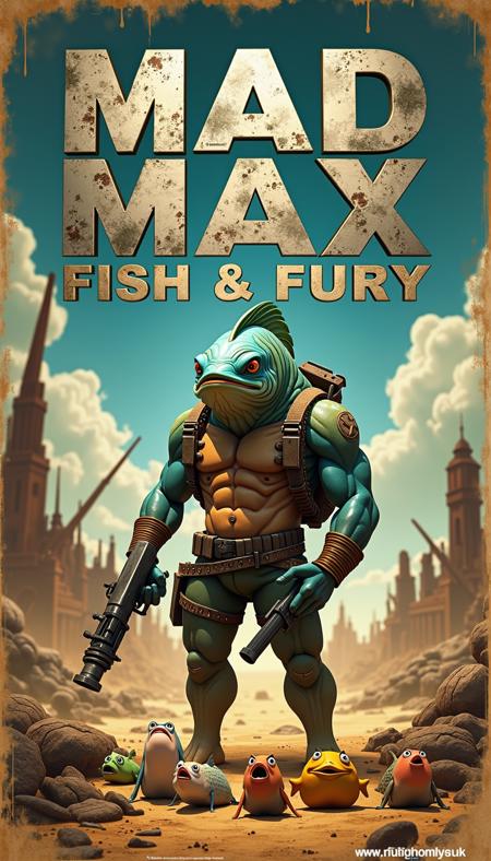 Parody Movie Poster [Flux ComfyUI Workflow]