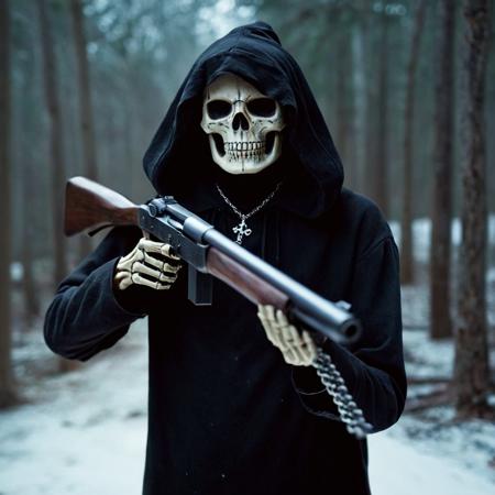 Grim Reaper cinematic style XL + SD1.5