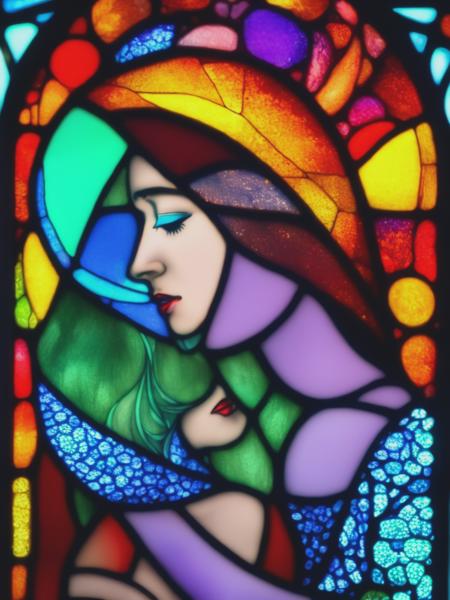 Stained Glass Portrait
