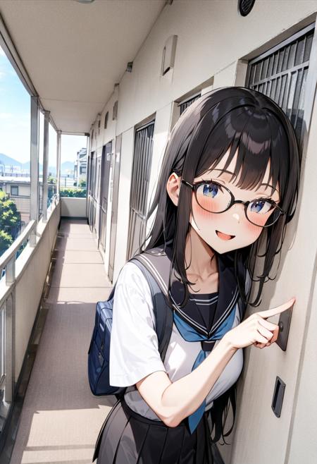 マンションの廊下 / apartment hallway SDXL版本SDXL_V1 (ID: 457891)
