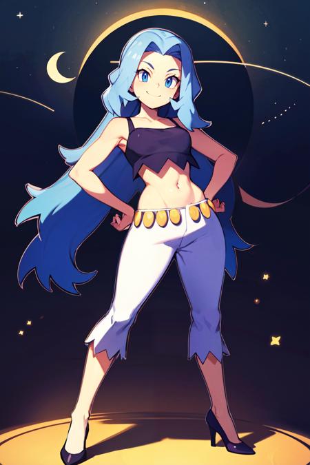 Karen: Silver Shadow |カリン (Pokemon) [Illustrious & Pony & SD1.5]