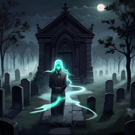 Graveyard Background