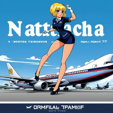 Natacha - Walthéry comics - SDXL Realistic & Comics