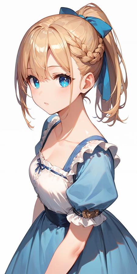 編み込みポニーテール/braid ponytail