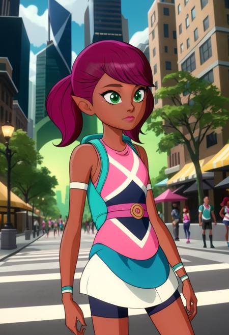 Mysticons heroines character pack版本Piper (casual outfit) (casual outfit)