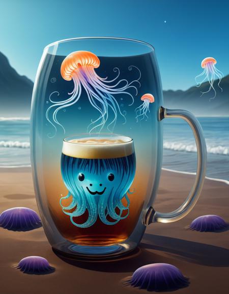 Smiling Jellyfish & Friends - XL Series