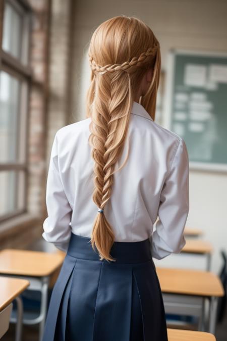 刀剑神域 结城明日奈 校服 yuuki asuna school uniform