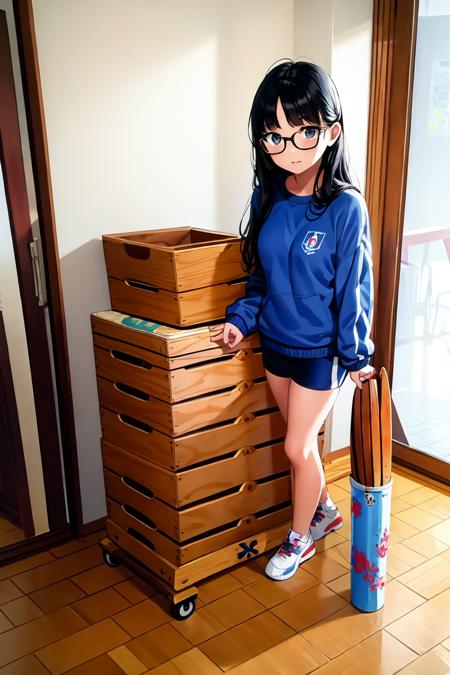 体育館 Japanese school gymnasium SD15