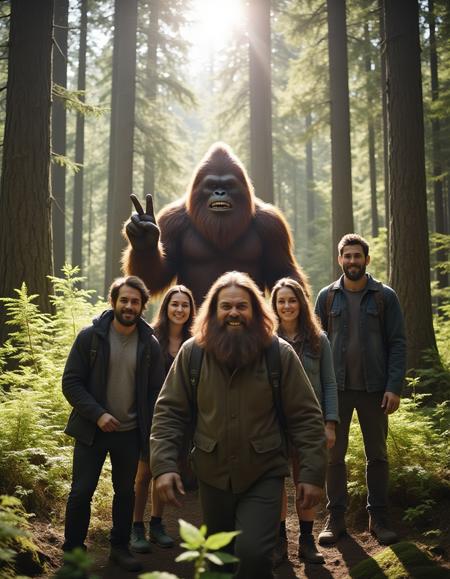 Bigfoot Character for Flux.1 Dev