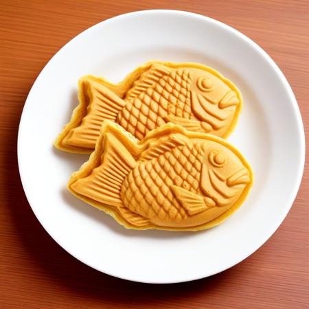 Fish shaped waffle shop