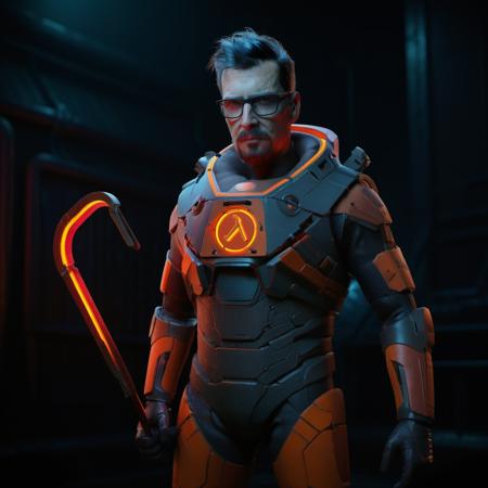 Gordon Freeman - Half Life - Realistic SDXL