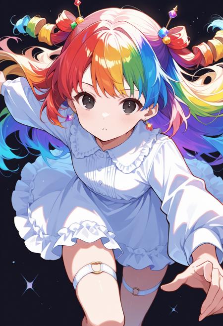 Rainbow Hair