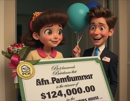 Publishers Clearing House Sweepstakes Winner Style