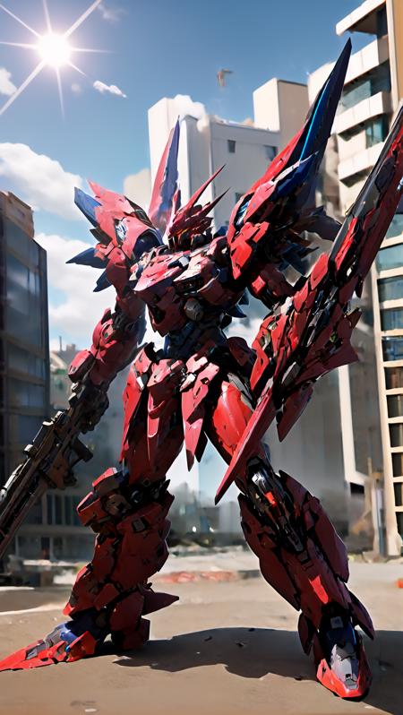 Super robot diffusion(Gundam, EVA, ARMORED CORE, BATTLE TECH like mecha lora)