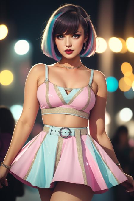 Pastel Kawaii Rave Outfit | Boots and Cats