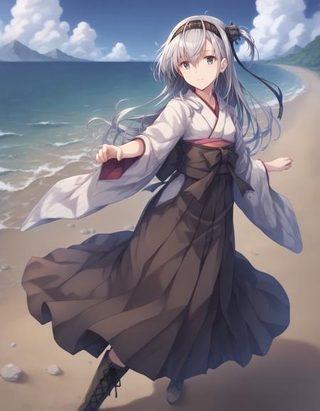 [costume] yagasuri hakama boots/矢絣袴ブーツ
