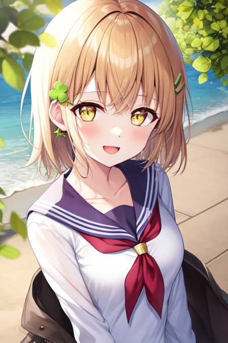 Clover Leaf Hair Ornament