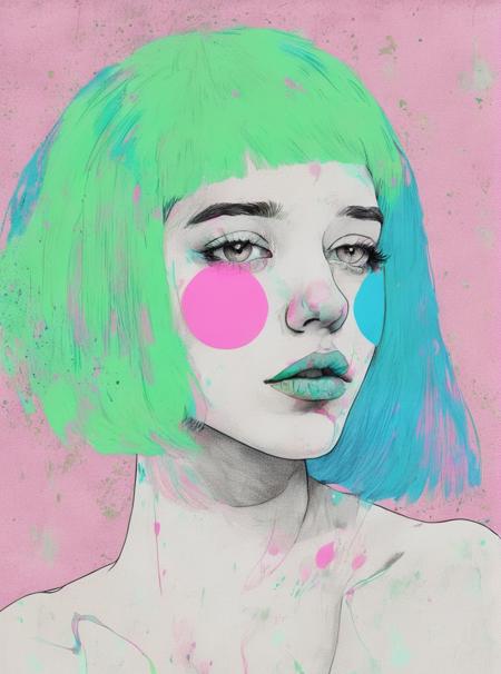 Graphic portrait