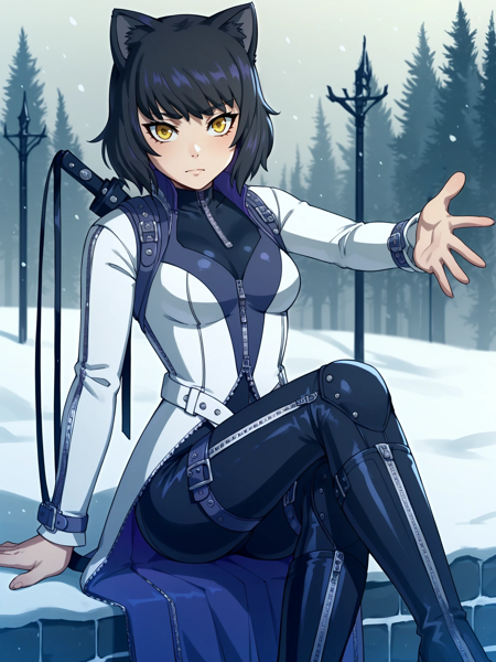 Blake Belladonna (RWBY) - 9 Outfits (PonyXL / Illustrious)