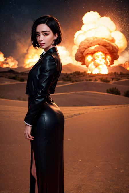 Emily Blunt - Kitty Oppenheimer (Oppenheimer's wife)