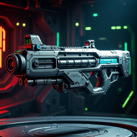 Sci-fi Quantum Weapon: XDimension Peace Guardian - mecha -  space warrior