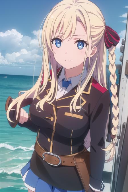 Wilhelmina Braunschweig Ingenohl Friedeburg (ヴィルヘルミーナ・ブラウンシュヴァイク・インゲノール・フリーデブルク) - High School Fleet (ハイスクール・フリート)
