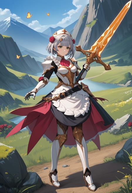 Noelle (Genshin Impact) SDXL LoRA [Pony] | 2 Outfits