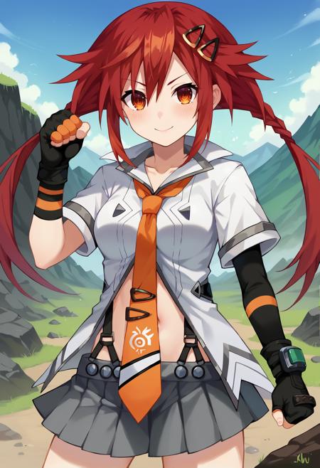 Uzume Tennouboshi/Orange Heart/Kurome Ankokuboshi - Neptunia Series | 天王星うずめ (3+1+1 costumes)版本v1.0 (ID: 783458)
