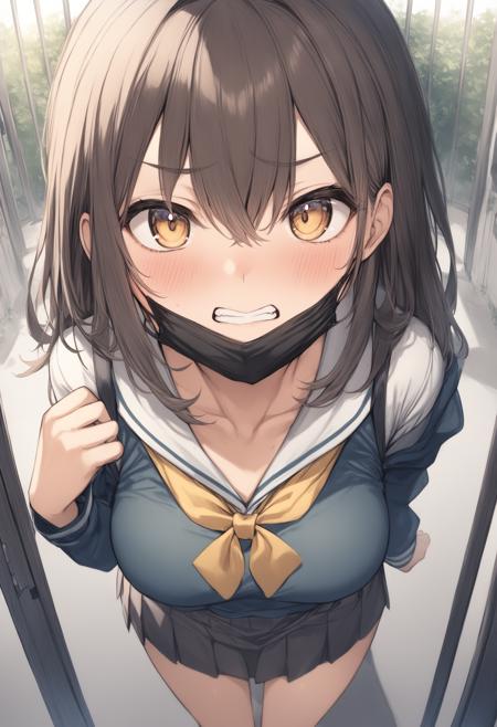 jaw mask / chin mask / 顎マスク