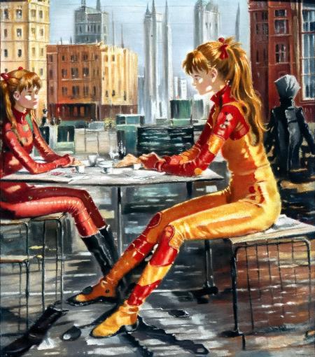Artist Style Lora - Yuri Pimenov