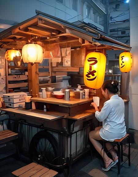 ラーメン屋台(ramen Market stall)版本v1.0 (ID: 993034)