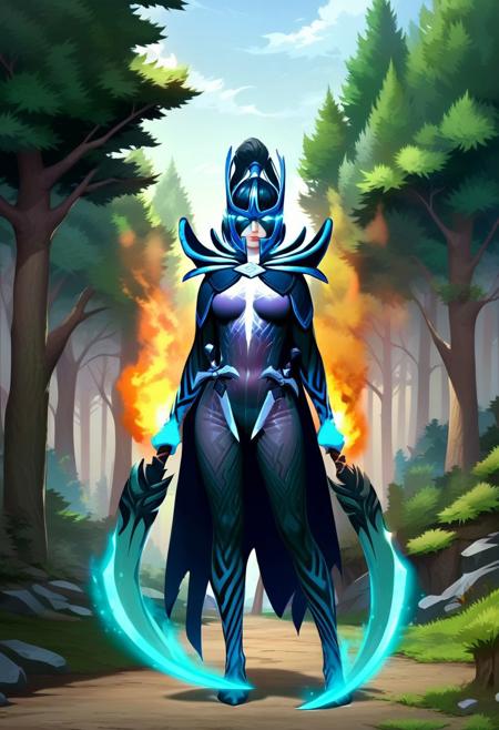 Mortred, The Phantom Assassin Arcana (DOTA 2) [PONY XL] by UOC