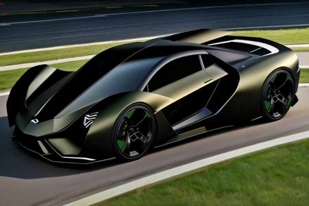 Futuristic SuperCar Generator Concept