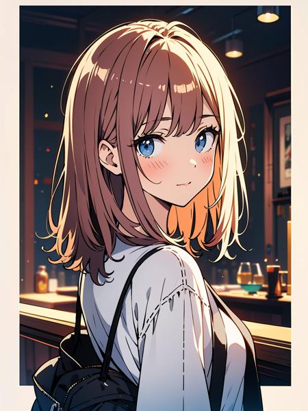 Light Scattering Hard Pen Anime Style